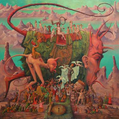 Babylon handing the key to the abyss to the kings of the world by Michael Hutter