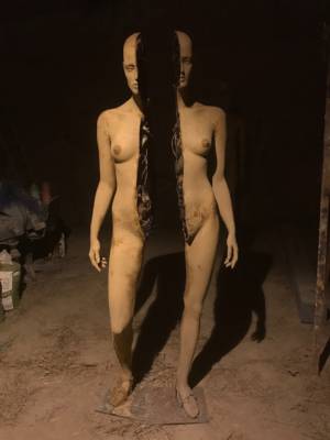 Untitled Sculpture 12 by Olivier de Sagazan