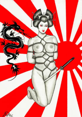 GEISHA OF THR BLACK DRAGON by BEAR X