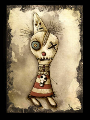 cute little nightmares: clown by Marco Licata