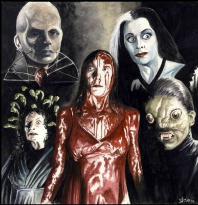 Horror Women by Steven Bentley
