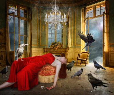 Sacred Crow by Linda Lewis