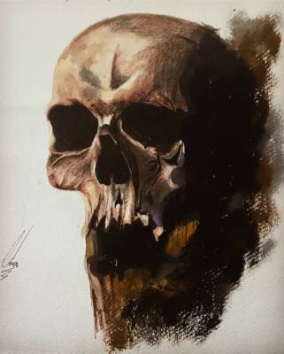 Skull by Christina Smith