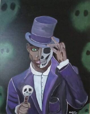 Baron Samedi II by Barbara Kring