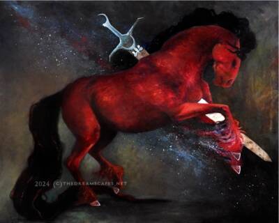 The Red Horse by Nico 