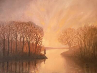 The Thinker by Karina Kulyk