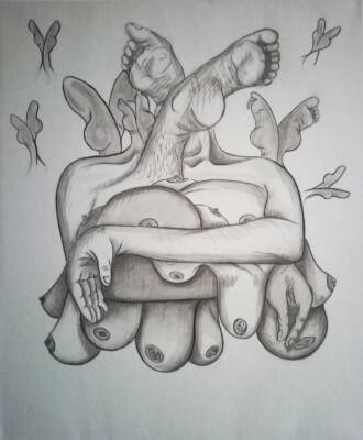 Hanging boobs and flying feet by Valentina Argiro’