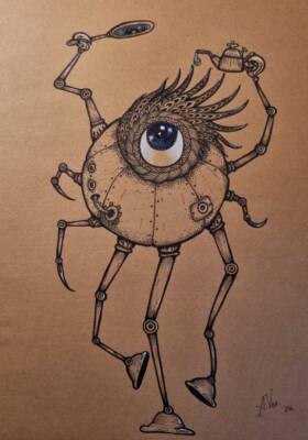 Mekanokulo formosus by Alisa Vos