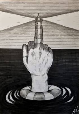 Directions to the sinking ships of our enemies by Alisa Vos