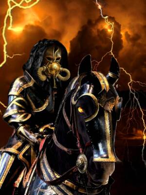 Cavaliere Nero by Domenico Zullo