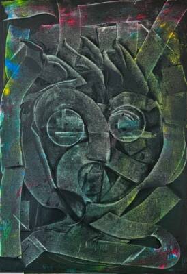 The scream by Gholam Rasol Herawi