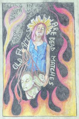 Old flames are dead matches. by Lien Hillen