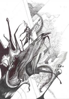 Ink-eiaculation by Cristina Dambra