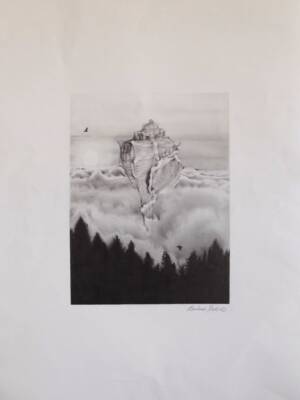 Paesaggio onirico n°1 by Cristina Dambra