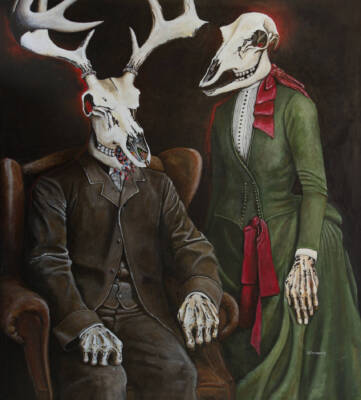 The Old Man and His Bride by David Ezziddine