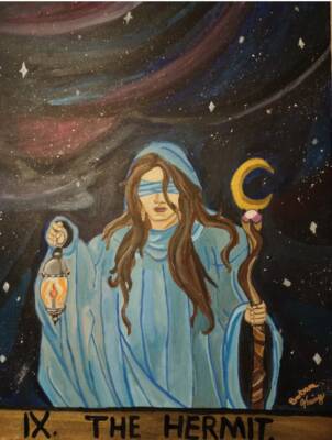 IX. The Hermit (2) by Barbara Kring