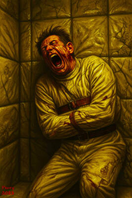 Penalty of death Slow death Sanitarium by Robert J. Perry