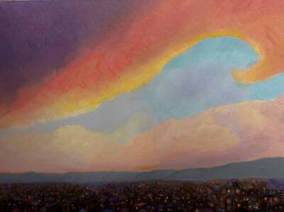 Evening Light by Karina Kulyk