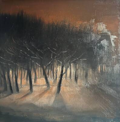 Night Park by Karina Kulyk