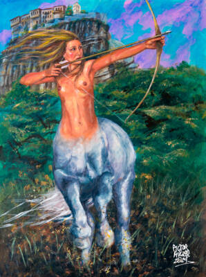 Centauride Lali: The Guardian of Thessaly by Pictor Mulier