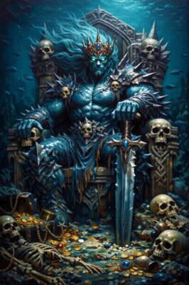 Series-Visions of Color: Atlantean Monarch by Robert J. Perry