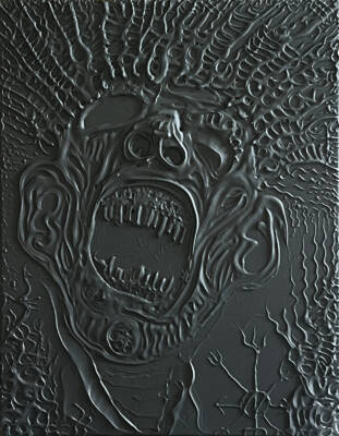 Blackened series 28 – Scream by Nekron