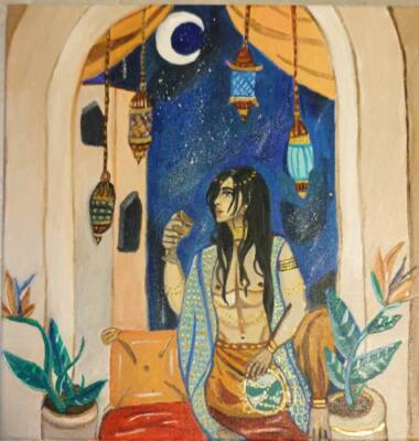 Pazuzu at Rest by Barbara Kring