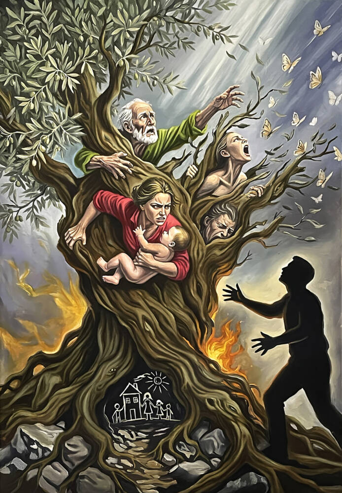 The Roots of Displacement by Malek Sadeq