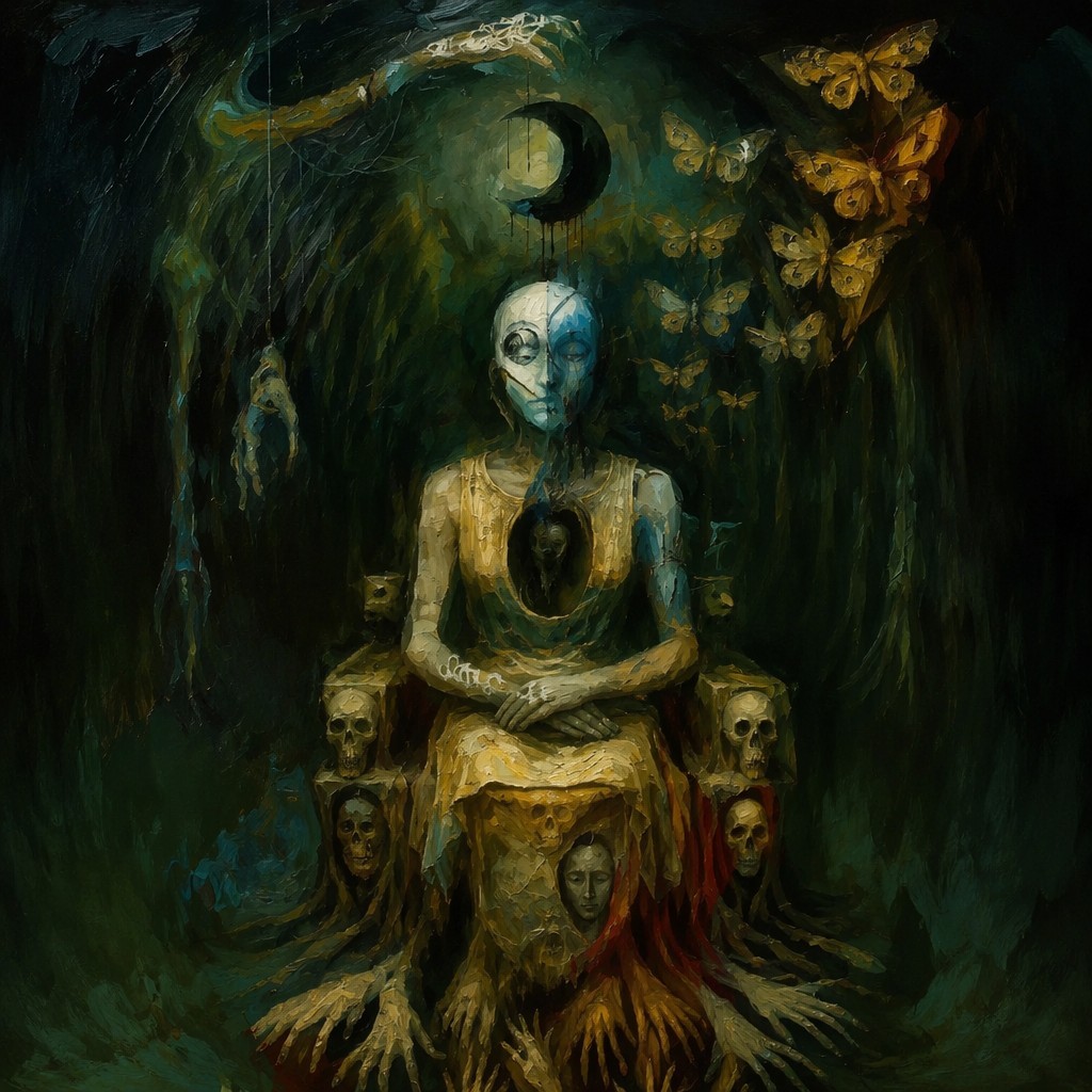 The Moon Bleeds Ink