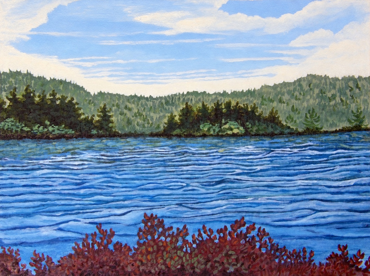 Across the Summer Water