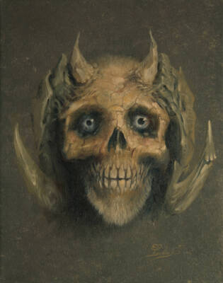 DemonSkull by Ed Schaap