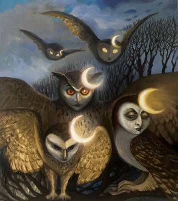 Nightfall by Karina Kulyk