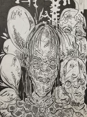 Les Clowns by Patrick Fraley